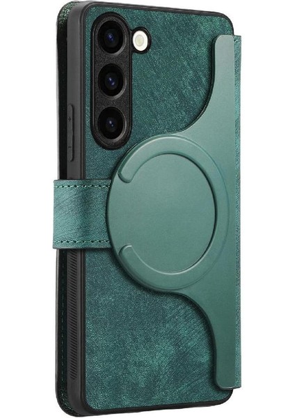 Samsung Galaxy S23 Cüzdan Mıknatıs Koruyucu Malzeme Retro Için Flip Case (Yurt Dışından) fırsatları