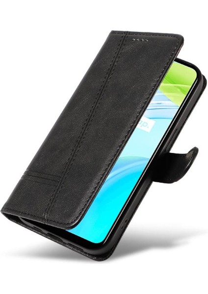 Realme Narzo 50I Başbakan Cüzdan Telefon Kılıfı Için Filp Durumda Ayrılabilir Siyah Pu (Yurt Dışından) fırsatları
