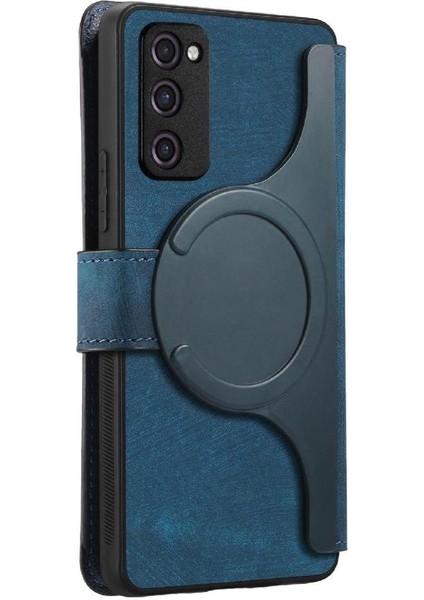 Samsung Galaxy S20 Fe Için Flip Case Kart Standı Retro Mıknatıs Koruyucu (Yurt Dışından) fırsatları