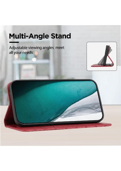 Oppo A78 4g Cüzdan Kart Yuvaları Için Kılıf Tutucu Flip Iş Manyetik Kabuk (Yurt Dışından) fiyatları