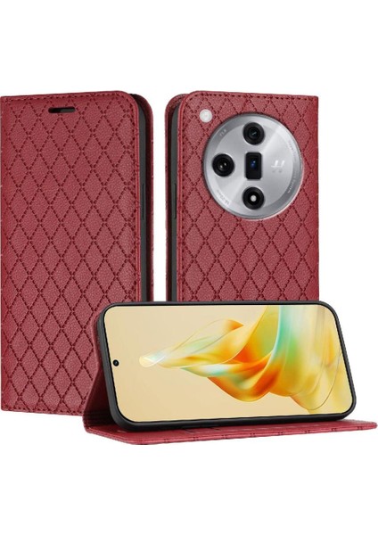 Oppo Bulmak Için X7 Cüzdan Iş Çevirme Manyetik Kabuk Kart Yuvaları Tutucu (Yurt Dışından)