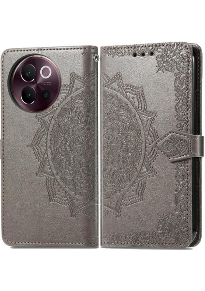 Vıvo V40 Lite Için Flip Case Zarif Desen Basit Iş Darbeye (Yurt Dışından)
