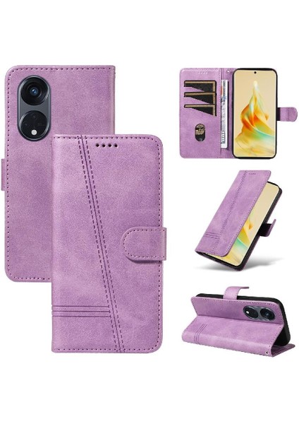 Kredi Kartı Pu ile Oppo RENO8T 5g Ayrılabilir Siyah Bilezik Için Filp Durumda (Yurt Dışından) fiyatları