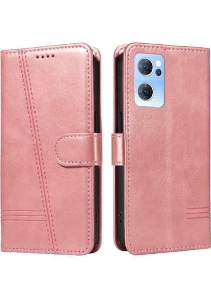 Kredi Kartı Yuvası Pu ile Oppo Credit 7 5g Cüzdan Telefon Kılıfı Için Filp Durumda (Yurt Dışından)