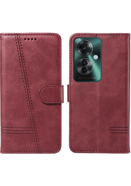 Oppo Filp 11F 5g Için Filp Durumda Ayrılabilir Siyah Bilezik Cüzdan Telefon Kılıfı (Yurt Dışından) indirimleri