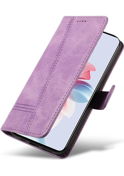 Oppo Filp 11F 5g Için Filp Durumda Ayrılabilir Siyah Bilezik Cüzdan Telefon Kılıfı (Yurt Dışından) modelleri