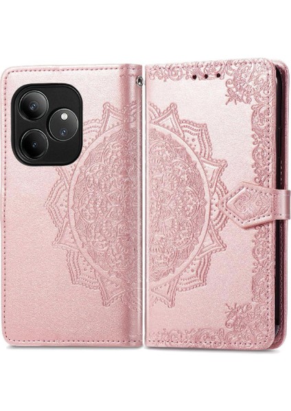 Realme Gt 6 Flip Kapak Için Flip Case Basit Iş Darbeye Zarif (Yurt Dışından)