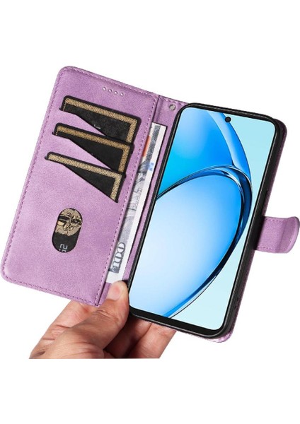 Oppo A60 4g Için Filp Durumda Kredi ile Pu Deri Cüzdan Telefon Kılıfı Preslenmiş (Yurt Dışından) fiyatları