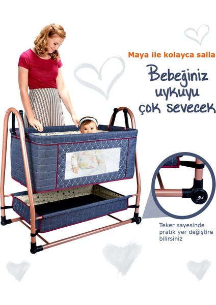 1010 Qool Yeni Doğan 8 In 1 Full Set Travel Sistem Bebek Arabası 505 Anne Yanı Sepet Beşik