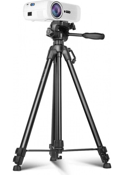 HT-T04 Alüminyum 173 cm Tripod Profesyonel Taşınabilir Dslr Cep Telefonu Tripodu