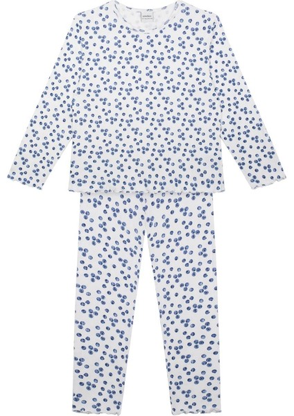 Yabanmersini Uzun Kollu Pijama Takımı