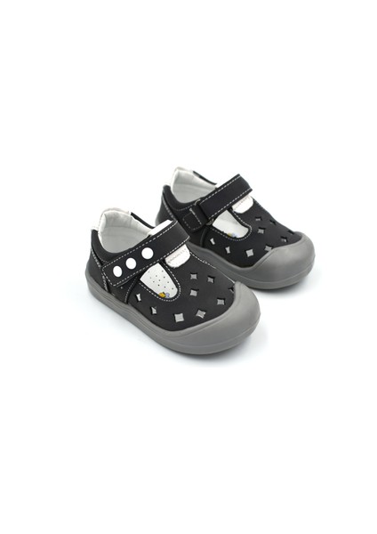 Prego (Arzen) Ortapedik Termo Kaymaz Taban Cırtlı Çocuk Ilk Adım Ayakkabı Füme