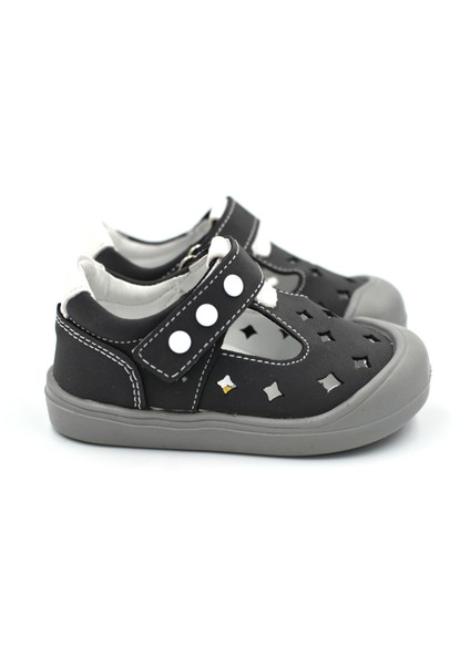 Prego (Arzen) Ortapedik Termo Kaymaz Taban Cırtlı Çocuk Ilk Adım Ayakkabı Füme modelleri