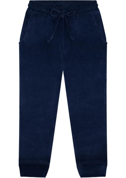 Lacivert Kadife Kapişonlu Eşofman Takımı fırsatları