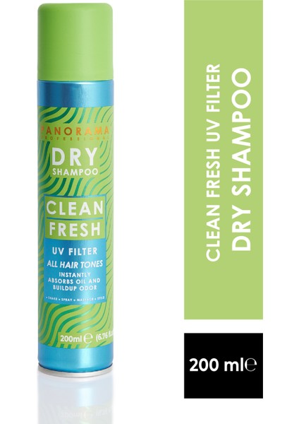 Panorama Professional Dry Shampoo Clean Fresh Uv Filtre Kuru Şampuan