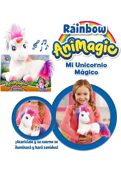 Golı 256301 Animgic Parlayan Gökkuşağı Unicorn