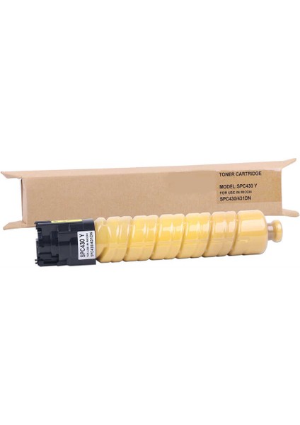 Ricoh SP-C430 Sarı Muadil Toner