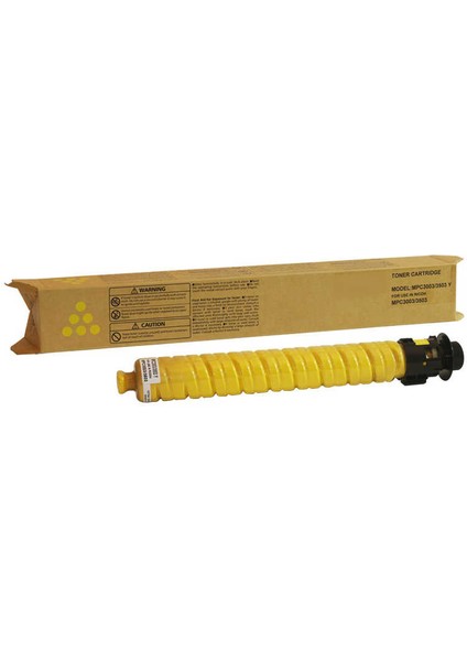 Ricoh Aficio MP-C3003 Sarı Muadil Fotokopi Toner