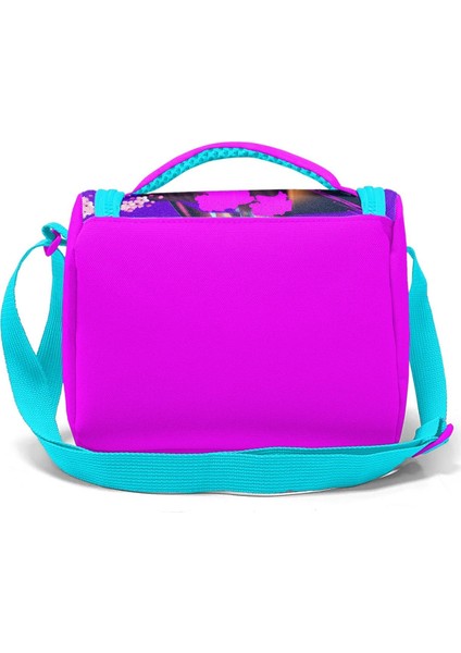 Kids Mor Pembe Anime Kedi Desenli Thermo Beslenme Çantası 11753 fırsatları
