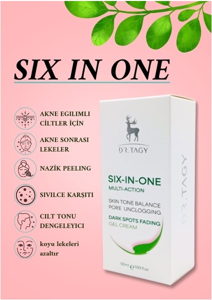 Six In One Akne Eğilimli Ciltler İçin Sivilce Karşıtı