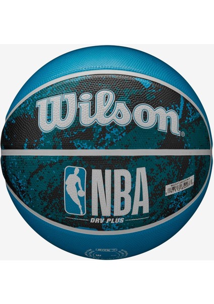 Basketbol Topu Nba Drv Plus Vibe Black/blue Size:7 WZ3012602XB7