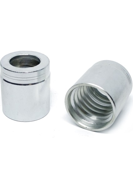1/2" Soymasız Çelik Soket 50 Adet
