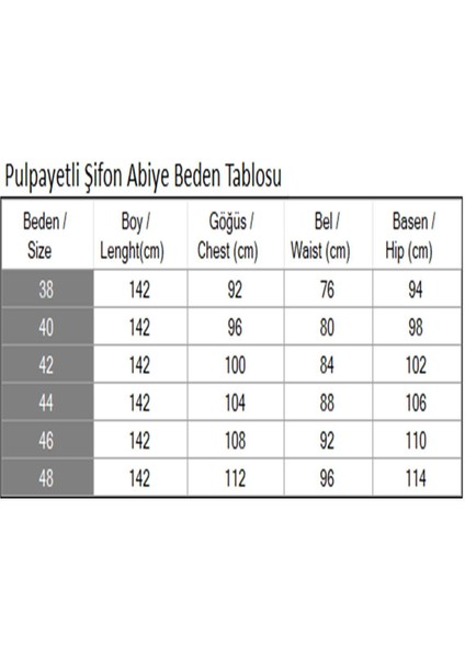 Pulpayetli Şifon Abiye Siyah 19187