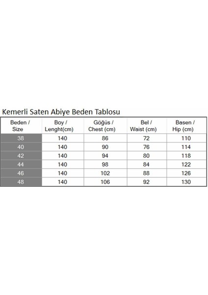 Kemerli Saten Abiye Siyah 19191