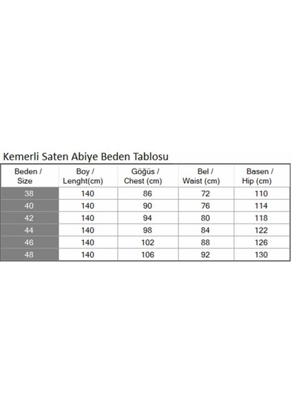 Kemerli Saten Abiye Indigo 19191