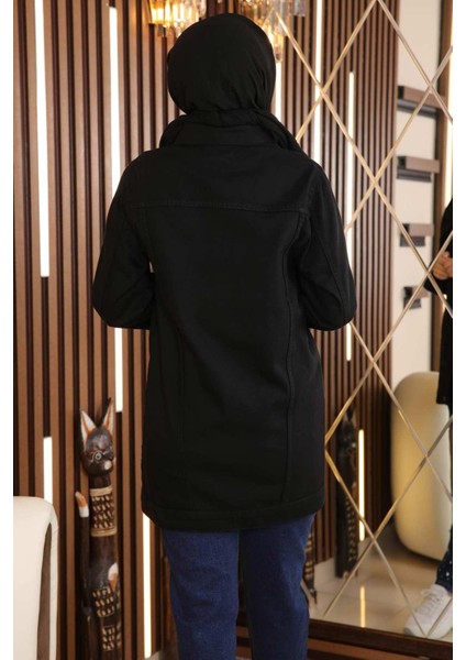 Cepli Kot Ceket Siyah 6034 indirimleri