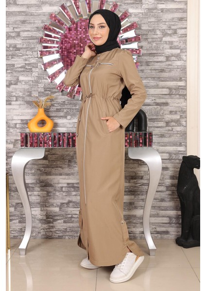 Missvalle Fermuarlı Ferace Vizon 10012 modelleri