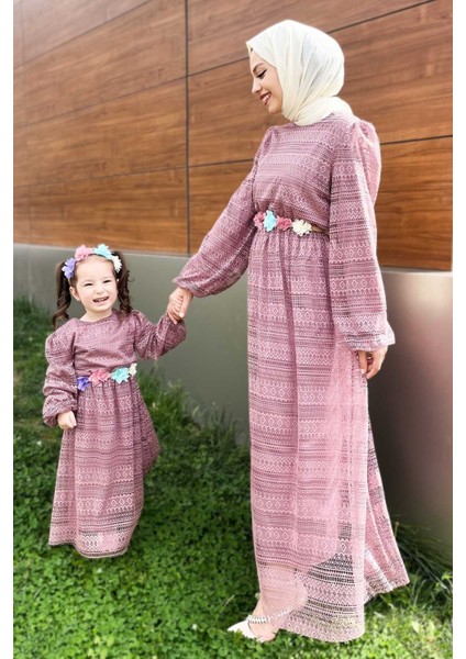 Missvalle Dantelli Anne Elbise Gül Kurusu 16800