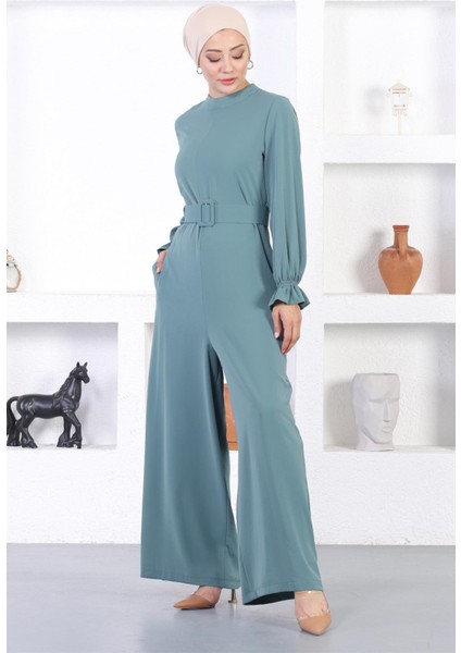 Missvalle Missvalle Kemerli Tulum Elbise Mint 12244 fırsatları