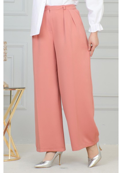 Missvalle Bol Paça Pantolon Pembe 6099 modelleri