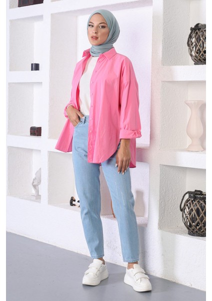 Taş Detaylı Kot Pantolon Açık Kot 6039