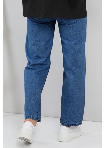 Missvalle Bol Paça Kot Pantolon Mavi 6016 indirimleri