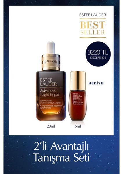 Estee Lauder Advanced Night Repair Onarıcı Serum 20ML + Eye Matrix Göz Kremi 5ml