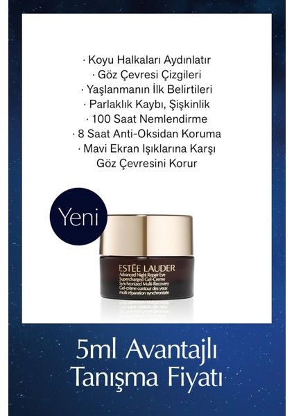 Estee Lauder 4 Adımlı Cilt Bakım Başlangıç Seti - Serum 30ML, Krem 5ml, Göz Kremi 5ml, Losyon 50ML