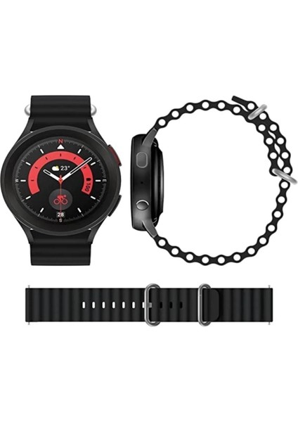Samsung Galaxy Watch 5 40-46MM İçin Ocean Loop Silikon Kordon 20MM
