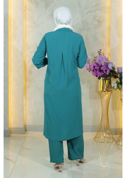 Missvalle Düğmeli Ikili Takım Turkuaz 19179 fırsatları