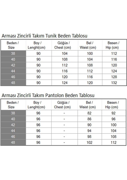 Missvalle Arması Zincirli Takım Gri 19206