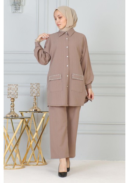 Missvalle Cebi Taş Detaylı Takım Vizon 19210 modelleri