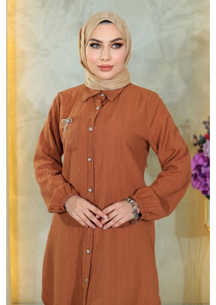 Missvalle Düğmeli Broş Detaylı Takım Taba 19178 fiyatları