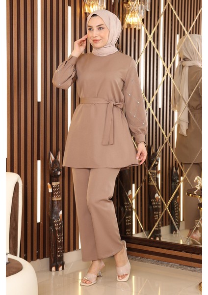 Inci Detaylı Takım Vizon 19120