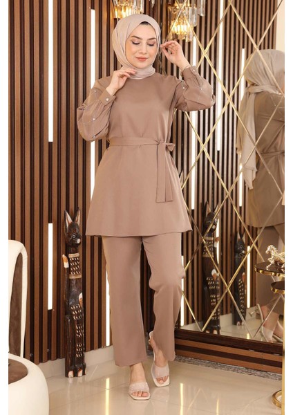 Inci Detaylı Takım Vizon 19120 fırsatları