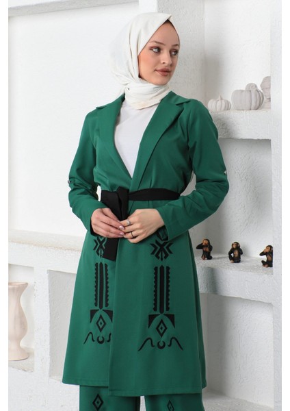 Missvalle Nakış Detaylı Takım Zümrüt 19002 fiyatları