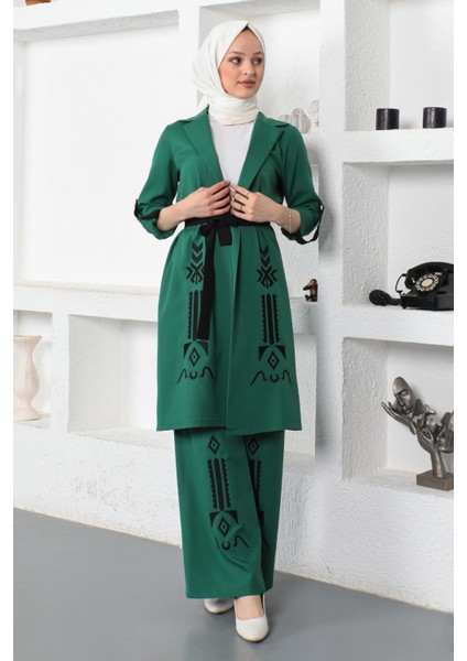 Missvalle Nakış Detaylı Takım Zümrüt 19002 fırsatları