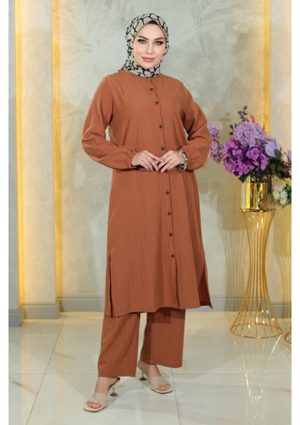 Missvalle Düğmeli Ikili Takım Taba 19179 modelleri