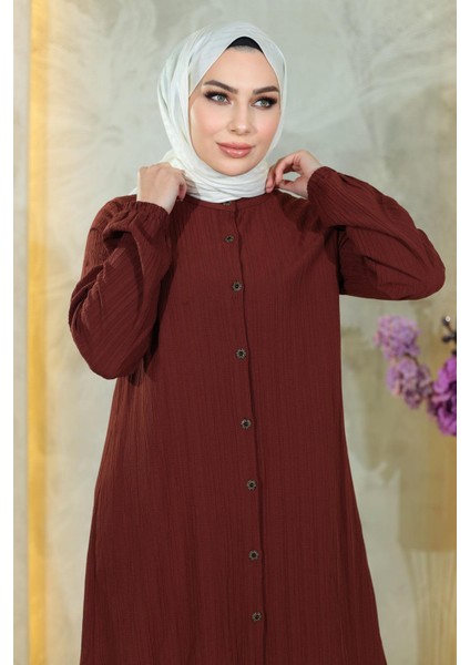 Missvalle Düğmeli Ikili Takım Kahverengi 19179 fiyatları