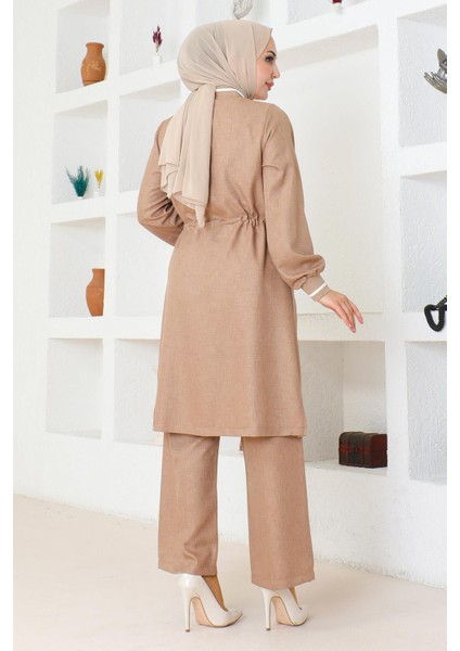 Missvalle Beli Bağcıklı Ribanalı Takım Taba 19212 fırsatları